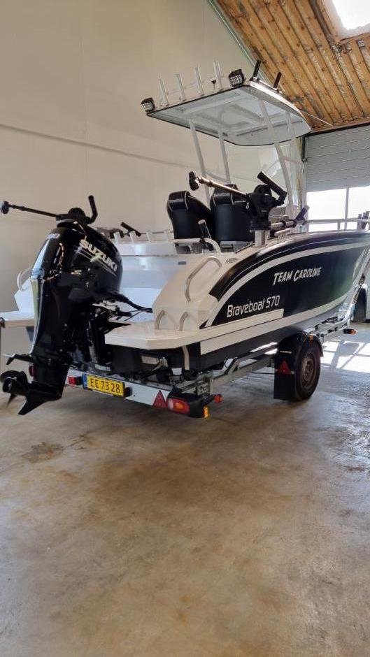 BreavBoats 570 – 100 HK Suzuki – Aluminium – inkl. ny trailer