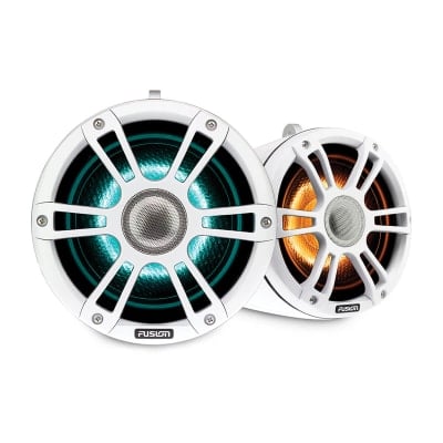 sportshvide wake tower marinehøjttalere med CRGBW