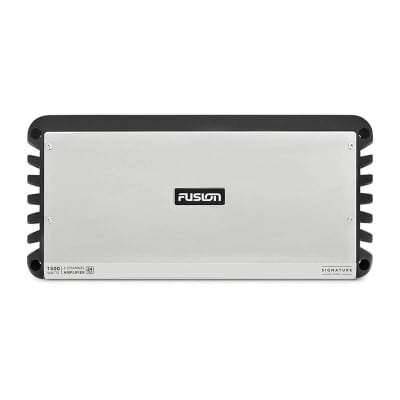 Fusion® Signature Series marineforstærkere, 24 Volt Signature Series 6-kanals 1.500 W marineforstærker