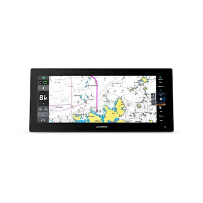 GPSMAP® 1523xsv, SideVü, ClearVü og Traditional chirp ekkolod med globalt baggrundskort