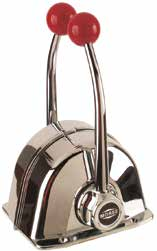 Premium Gas-/Gearboks – CH5600 – Topmonteret gas og gear, rustfrit stål, én funktion pr. håndtag (281609)